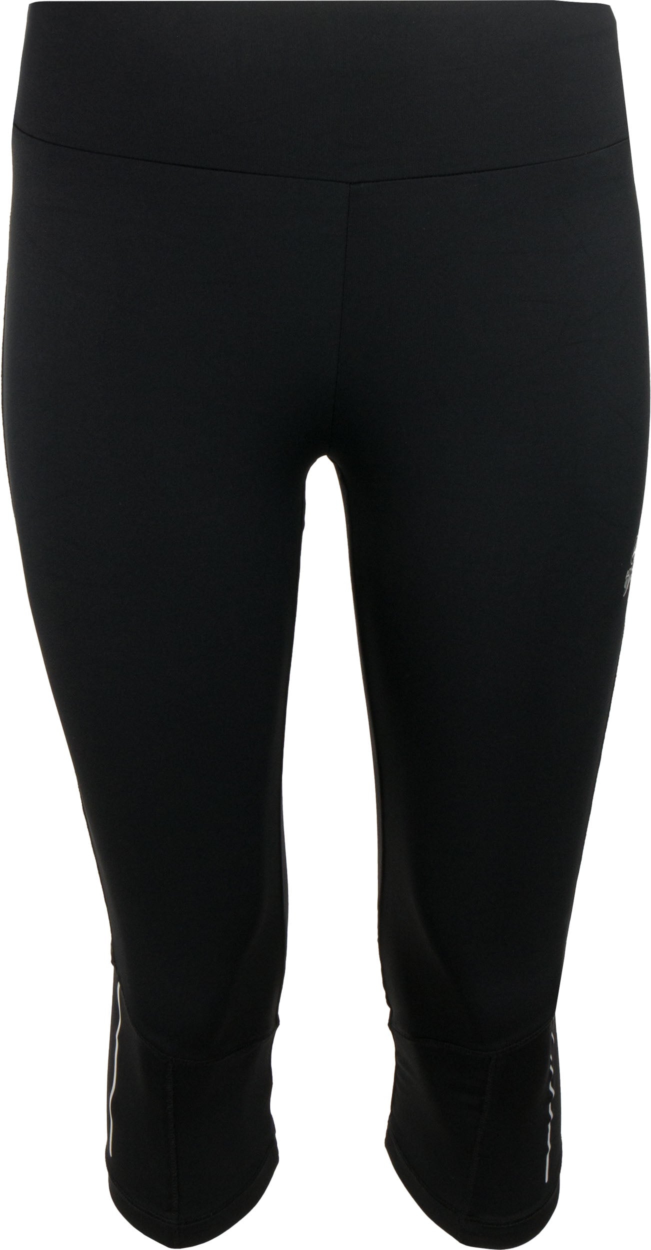 Dames 3/4 Leggings Tempura Zwart L - Sportief & Ademend