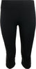 Women's 3/4 Leggings Athl. Dpt Tempura Black L