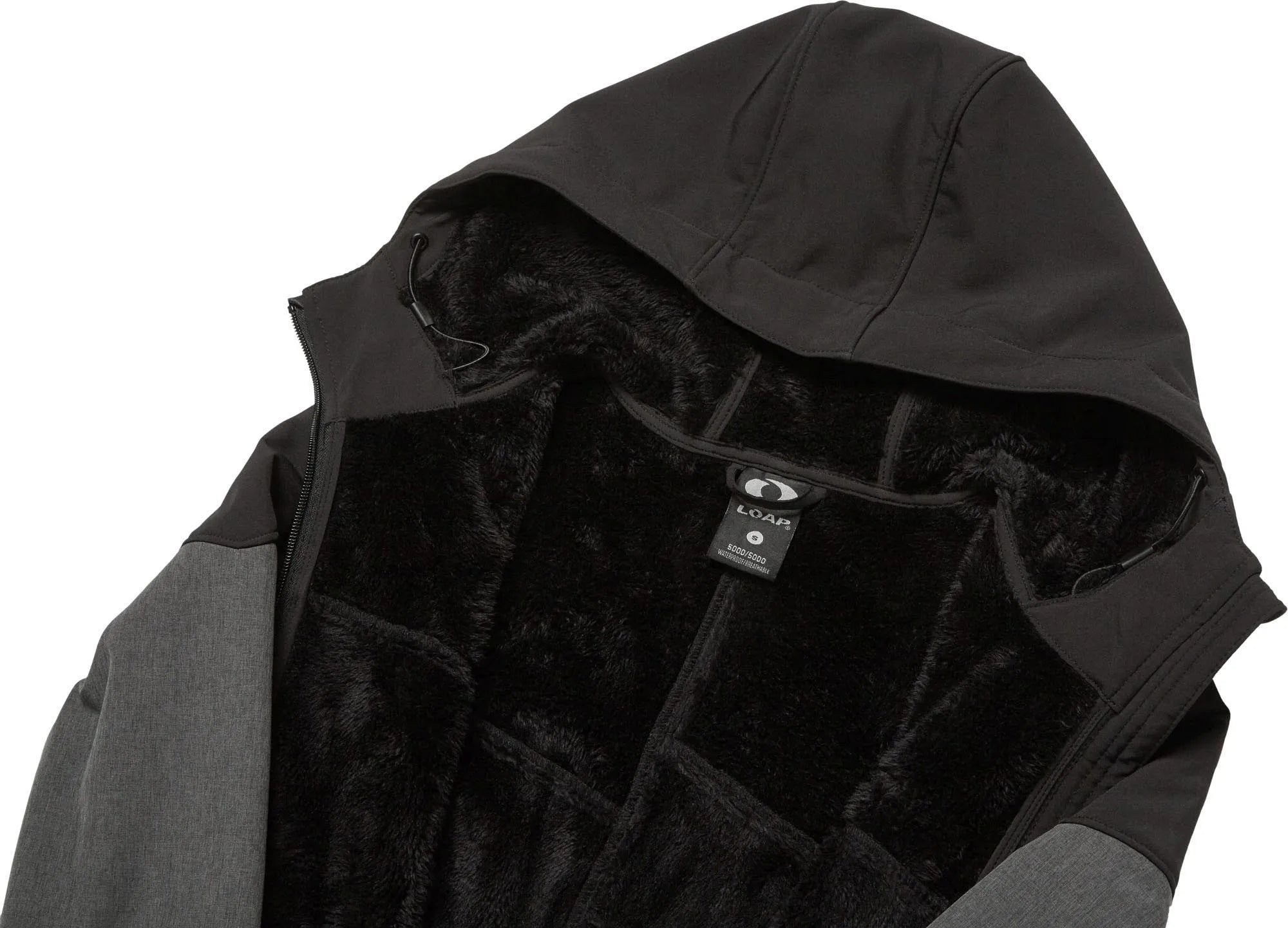 Women's softshell jacket loap ludysa dark gray s