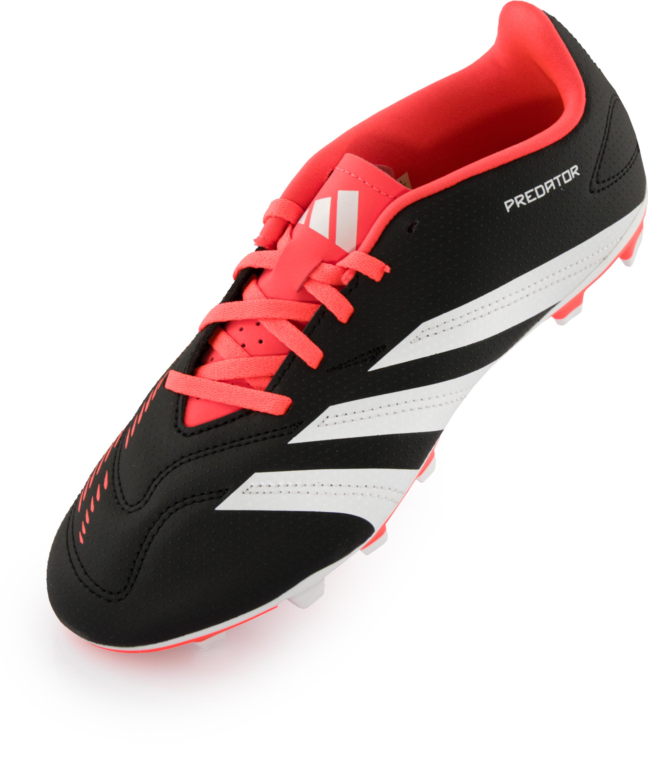 Botas de fútbol adidas Jr Predator Club L FXG Black 38 2/3