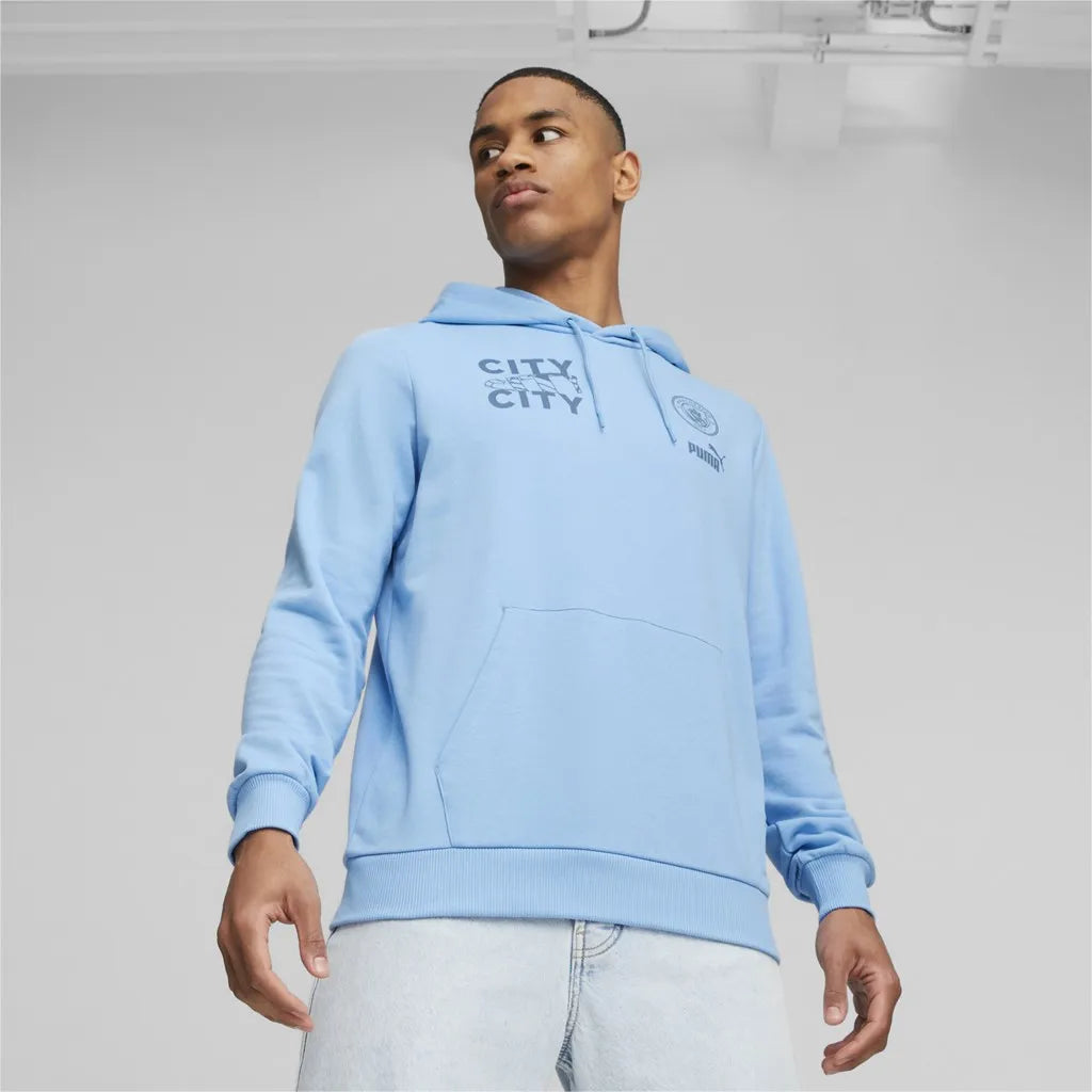 Puma Manchester City Hoody XL - Pánské mikiny bavlny