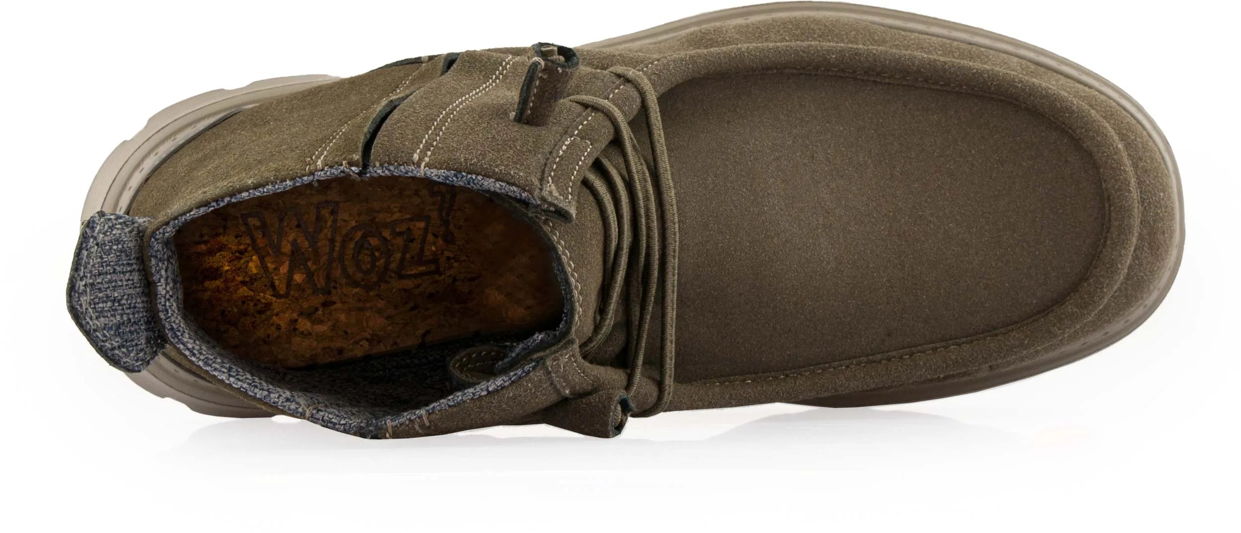 Woz Stuart 111 TAUPE Pánské boty - Suede, velikost 44