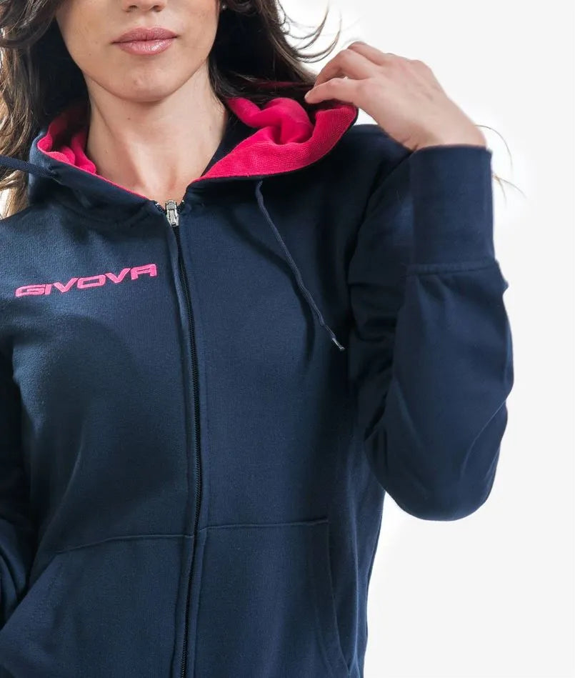 Givova King Donna Blue-Fuchsia Set femminile XS