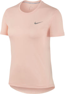 Women's T-shirt Nike Miller Top Pink, Xs