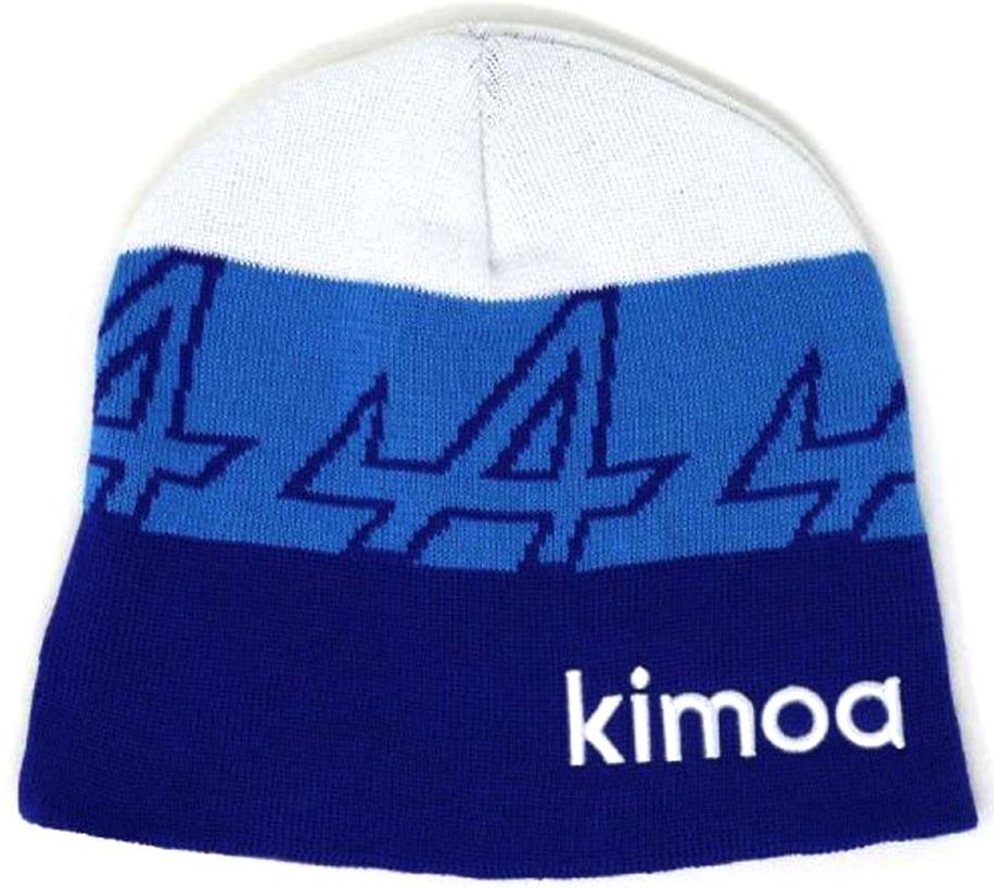 Alpine F1 Alonso Beanie Wit-Blauw-Marine, cappello invernale unisex