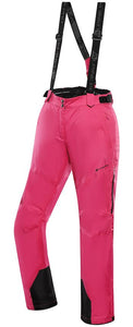 Women's Ski Pants Alpine Pro Osaga Pink, 2Xl