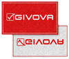 Givova Cotton Towel Red White,