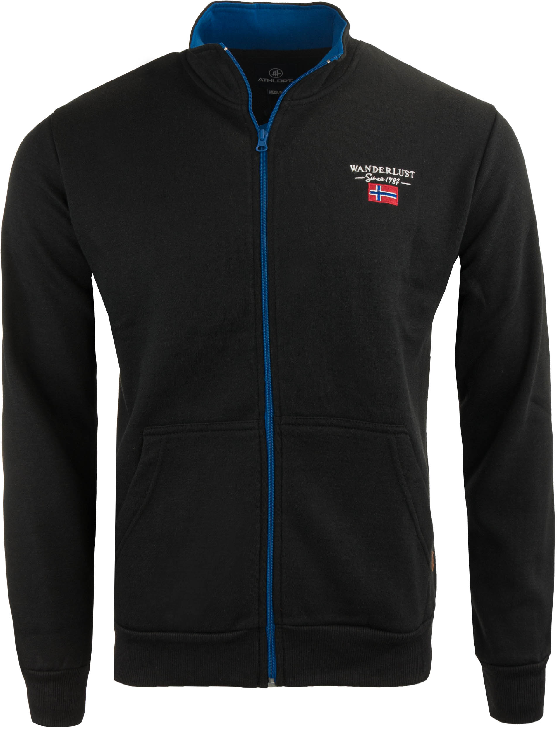 Men's Fleece Sweatshirt Athl.Dpt Raul Black M