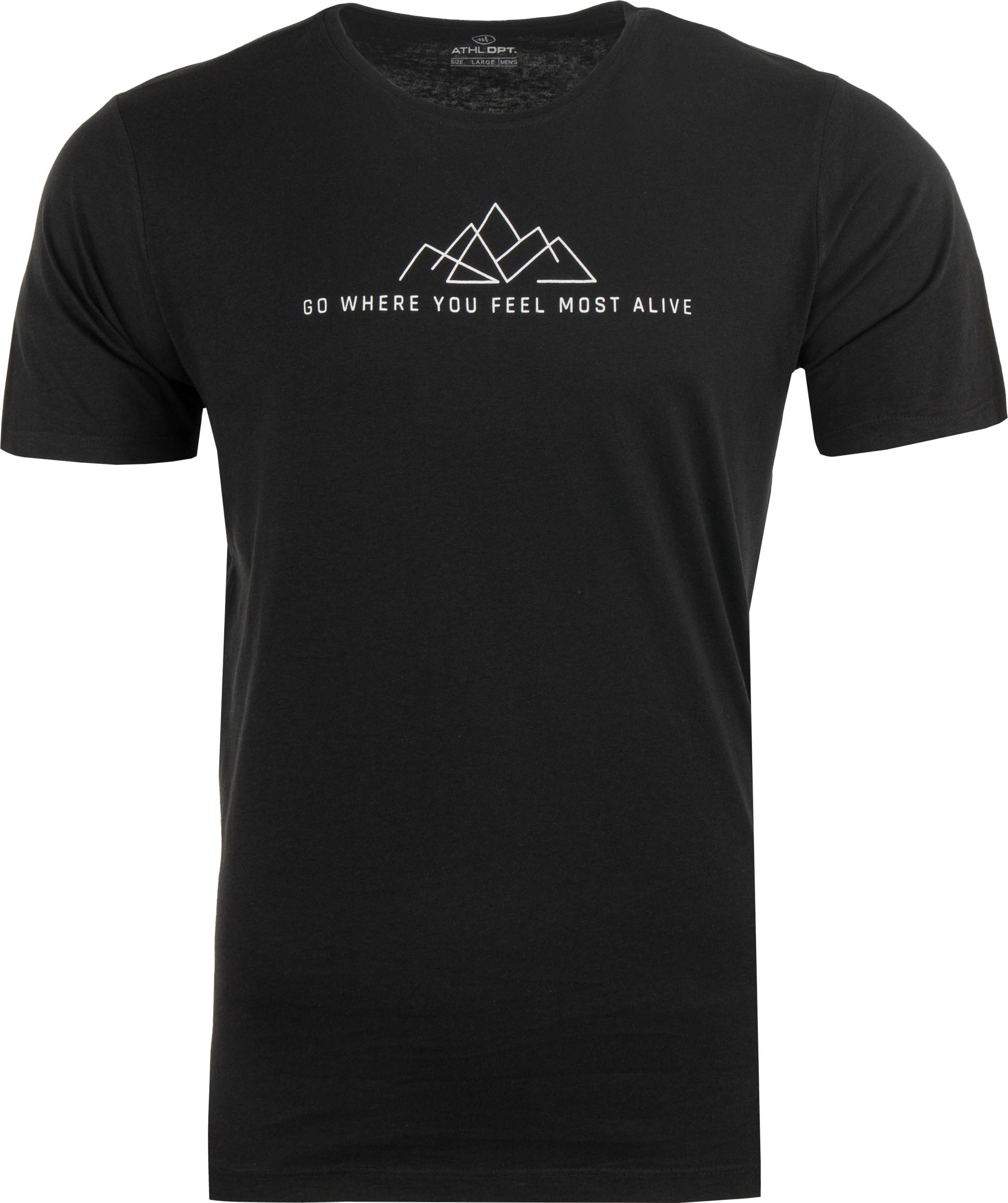 Maglietta da uomo Athl. Dpt Connor Black, s