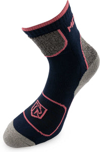 Mckees Blue-Fuchsia Socks 36-38