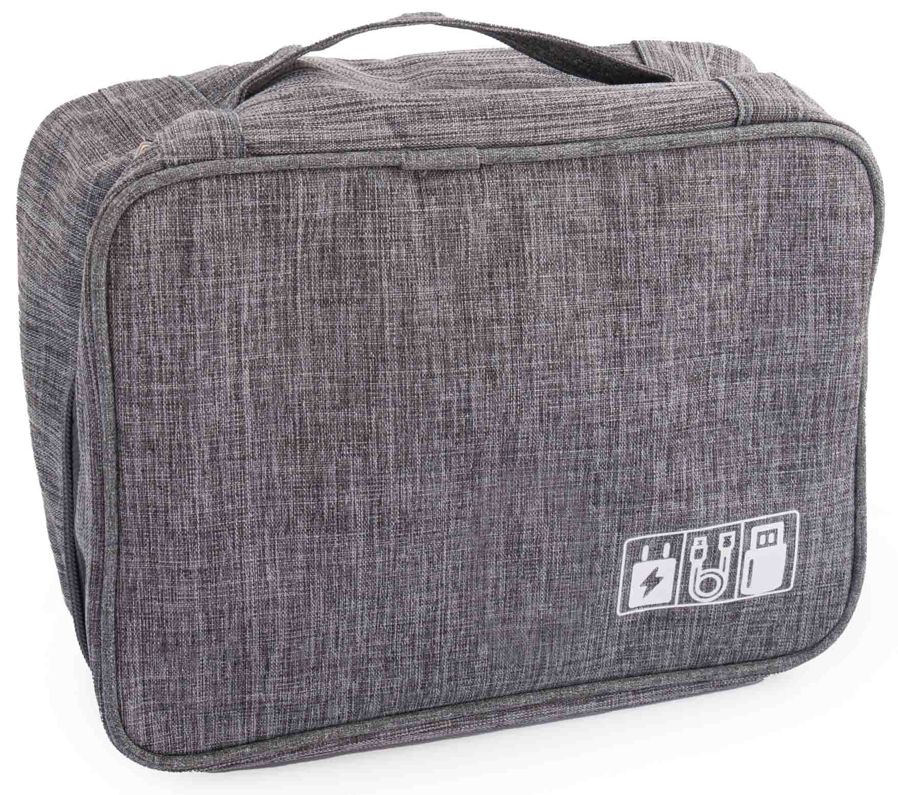 Travel Organizer Electronic Bag Grey,