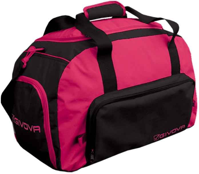 Sports Bag Giva Palestra Black-Pink,