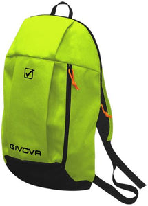 Backpack Givova Zaino Capo Amarillo Fluo-Black,