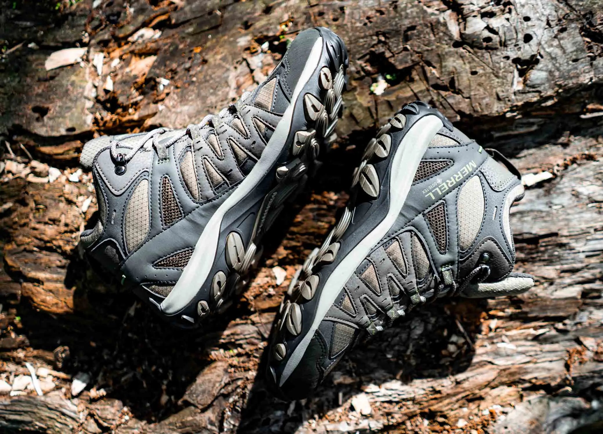 Merrell Men Accentor 3 Spórt Lár GTX-Boulder 40