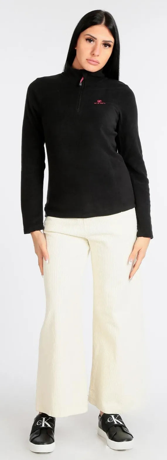 Ladies Fleece Mikina 2xl - Virgin Black Athl. DPT