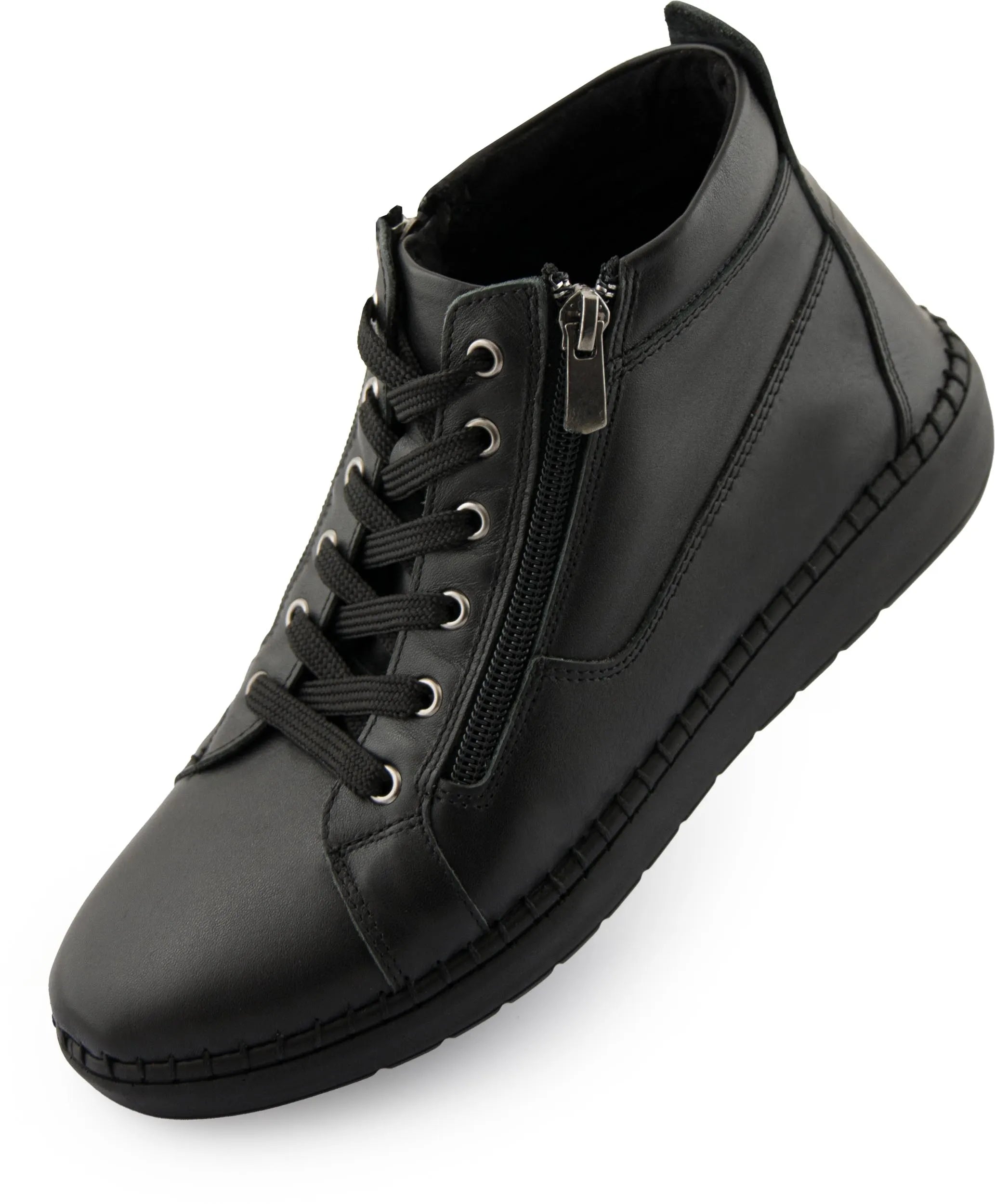 Damen lernen Schuhe Nell 7026 Schwarz - Größe 39, elegantes Leder