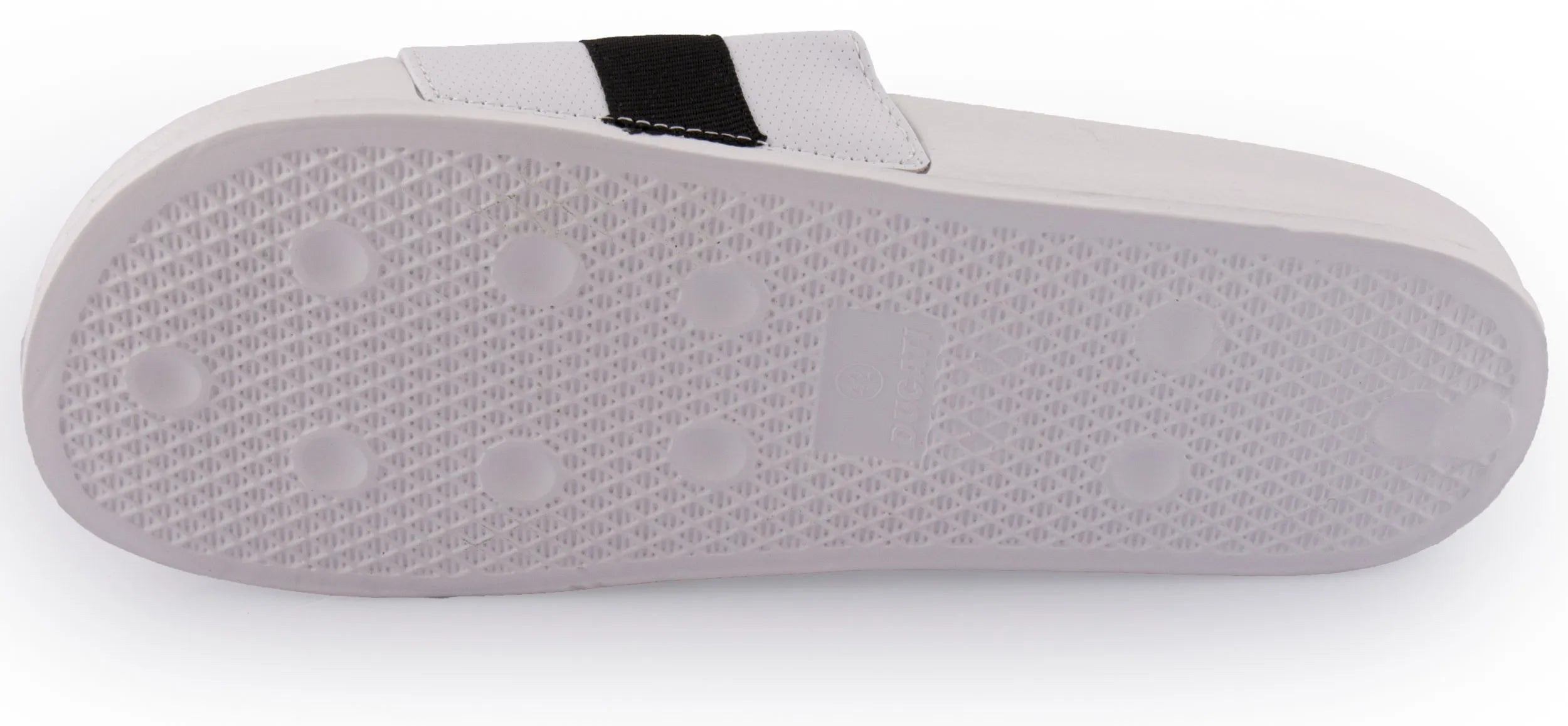 Ducati Men Slippers White Black 42 - Comfort & Style