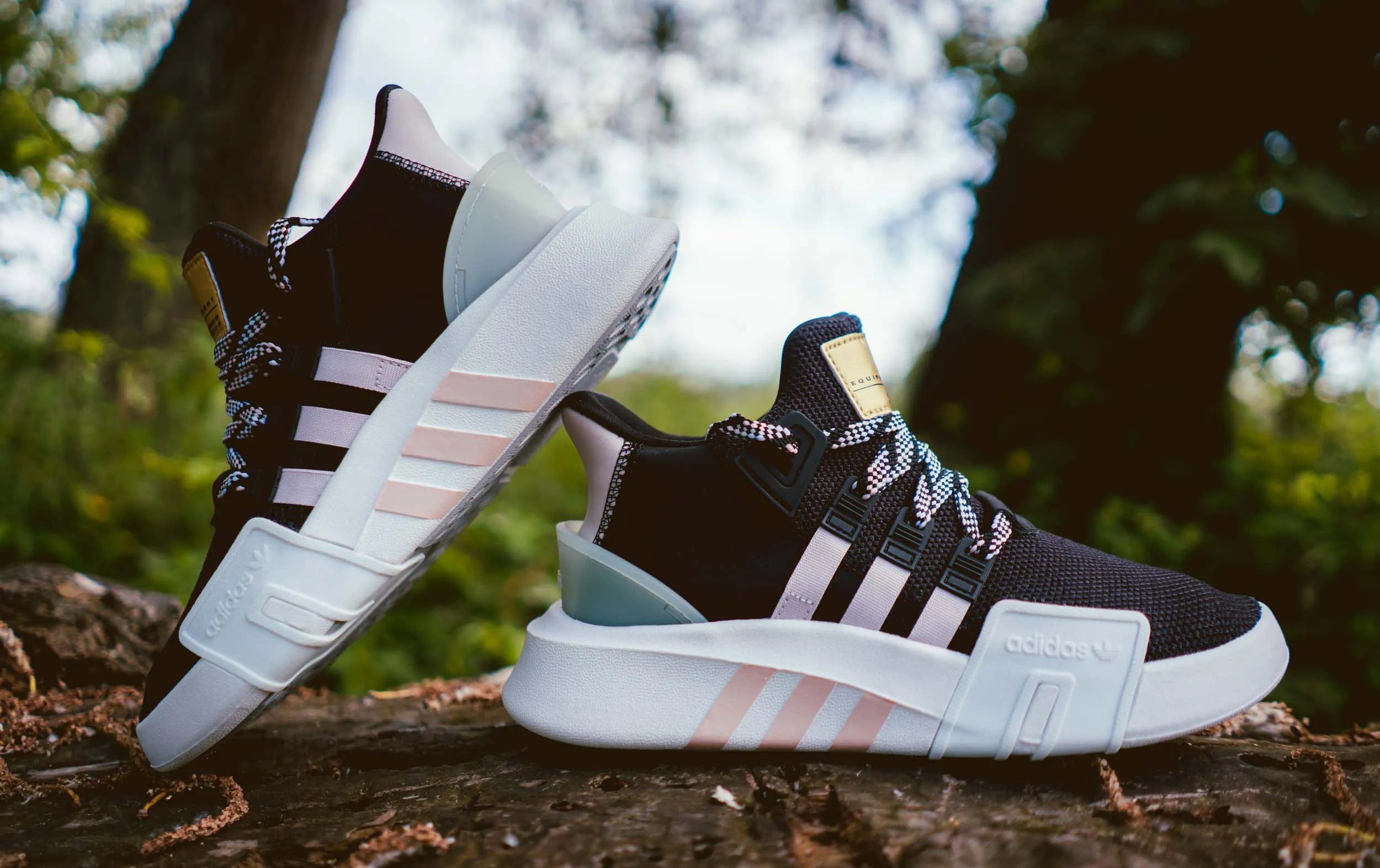 Adidas Eqt Bask Adv Ladies Sneakers Black-Orchid 37 1/3