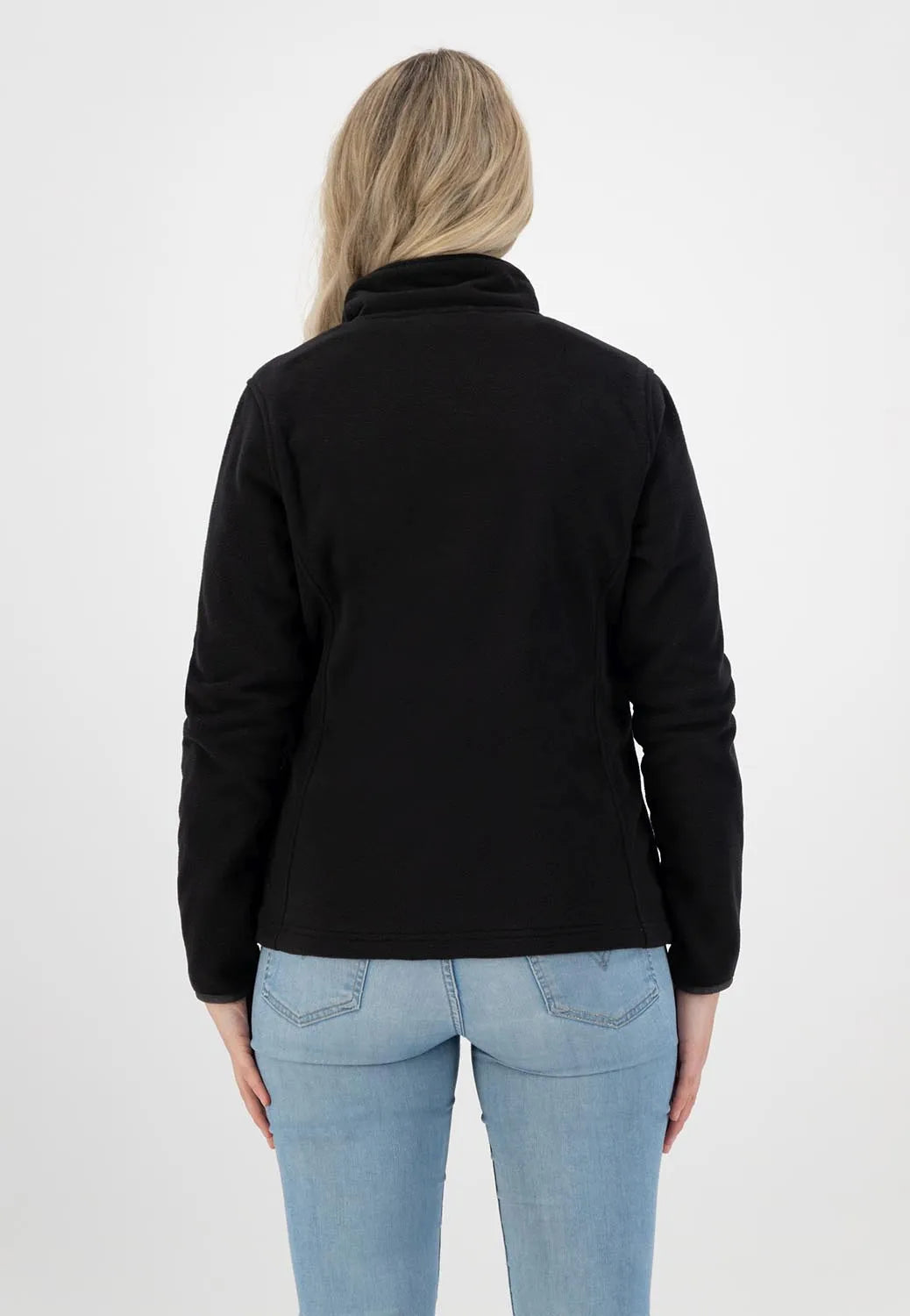 Dámy Fleece Mikina Kjelvik Polar Danique Black Velikost 40