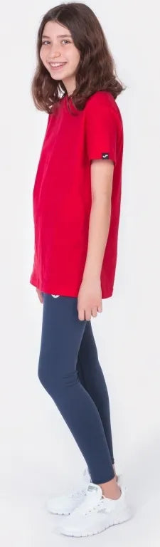 T-shirt a manica desertica da donna rossa, XS