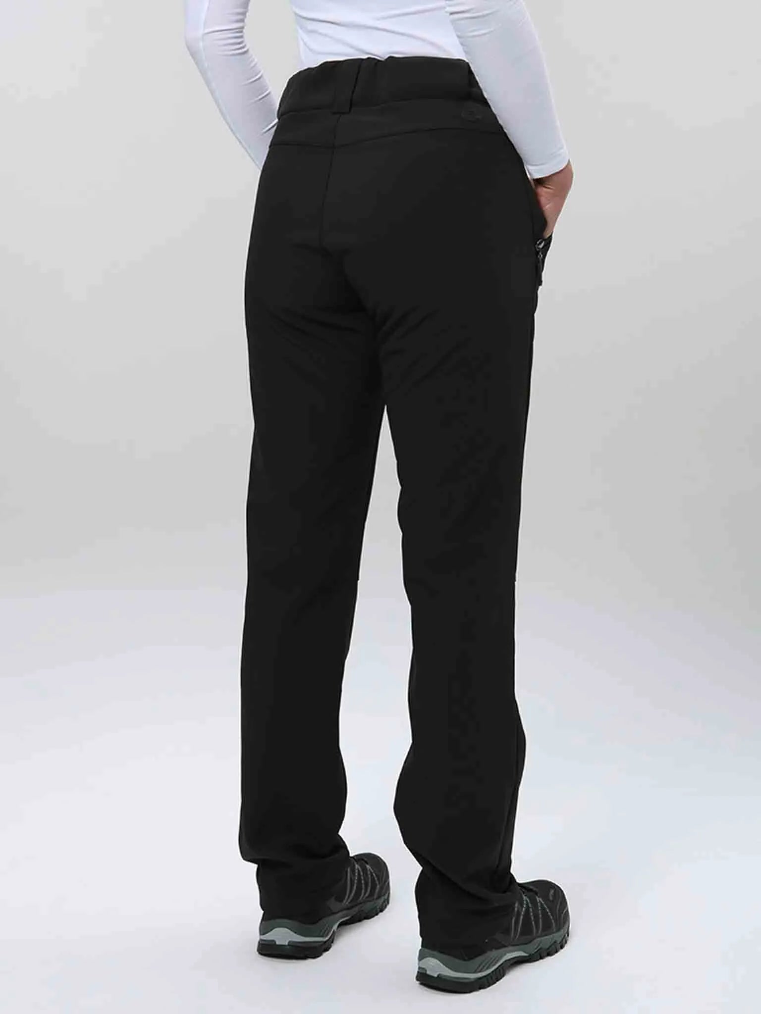 Women's softshell pants loap lupri black m