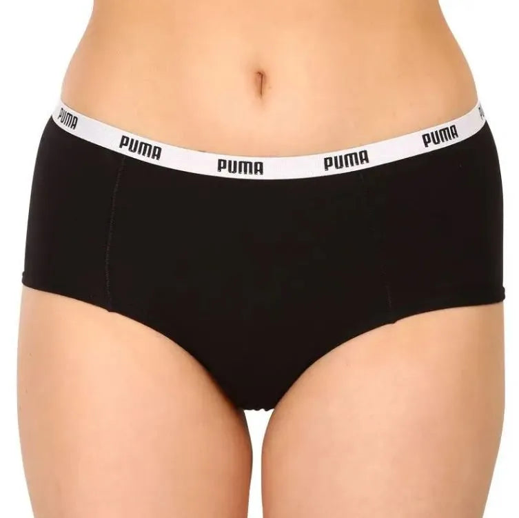 Women's Panties Puma Mini Short 3-Pack White-Grey-Black, S