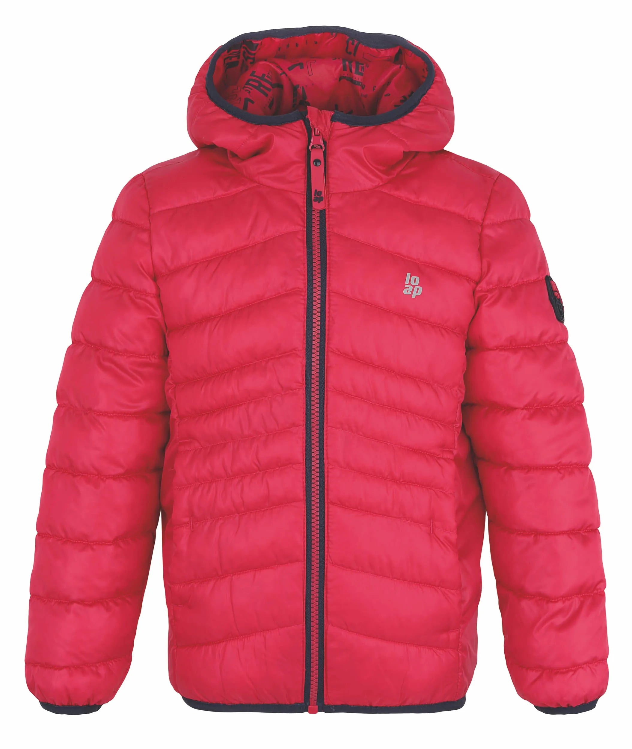 Children's winter jacket loap intermo pink 128