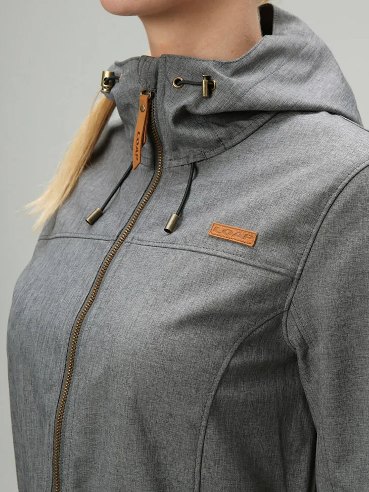 Women's Softshell Coat Loap Lavila Gry, M