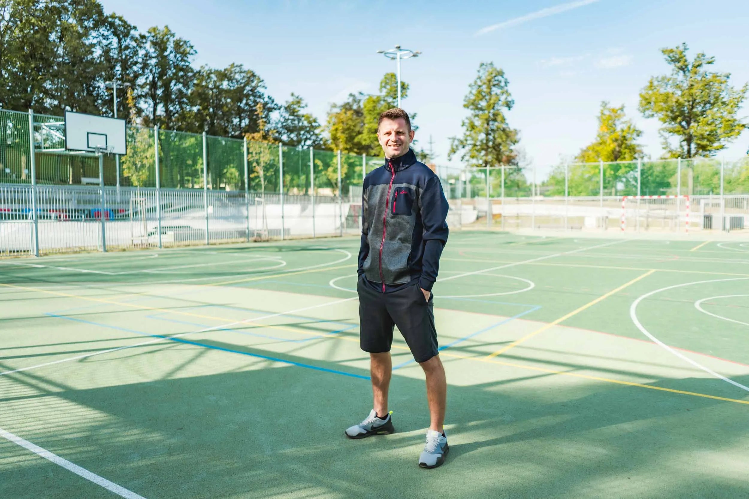 Mikina Erco Bork Men 3xl - Blue Grey Blend