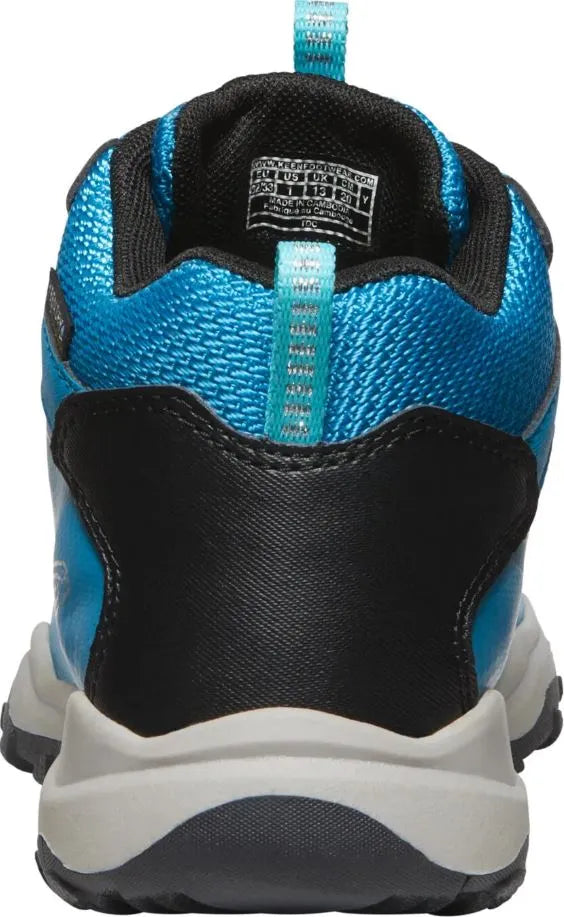 Kinderschoenen Keen Jr Wanduro Mid WP Fjord Blue/Fuchsia Paarsblauw 32-33