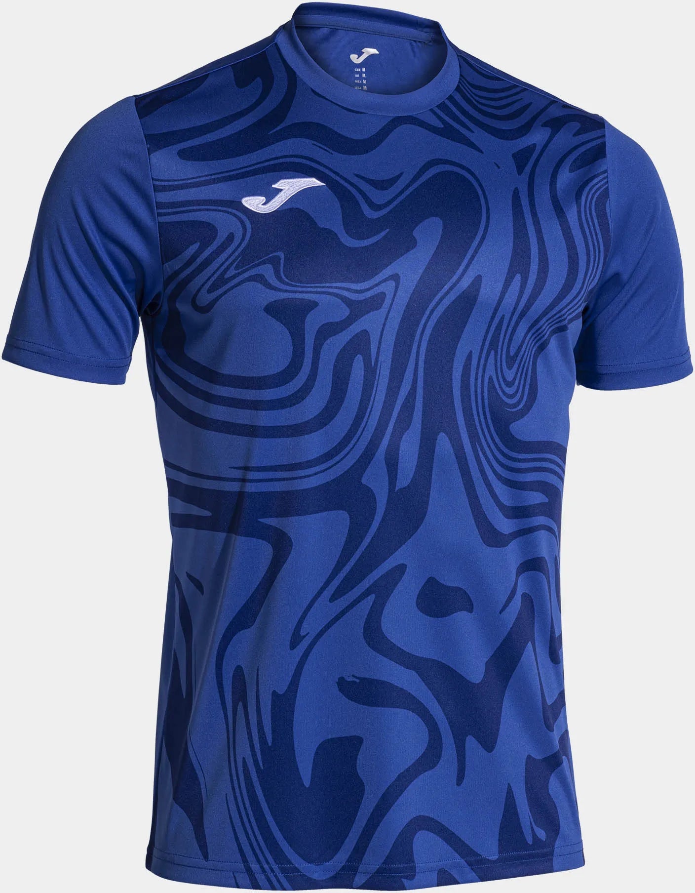 Joma Lion II Royal L Sport T -shirt for Men - prodyšné a světlo