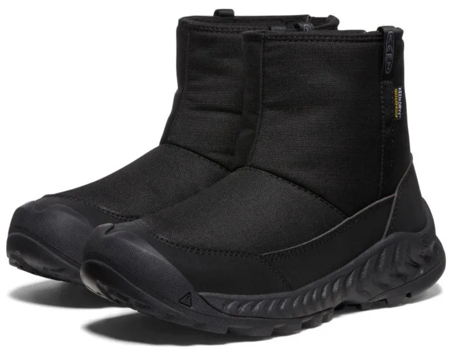 Women's winter boots keen wmns hood nxis pull on wp black-black black 38