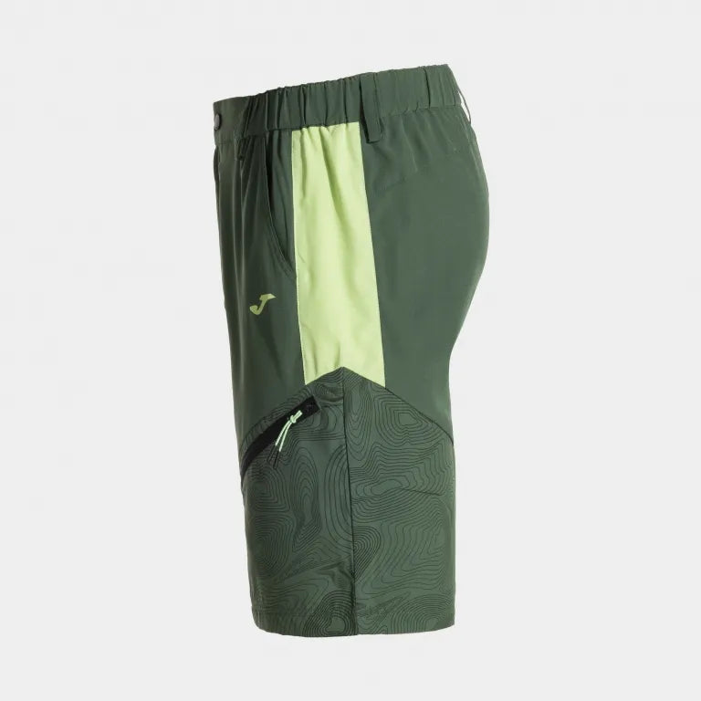 Pantalones cortos deportivos joma mystic bermudas verde mm