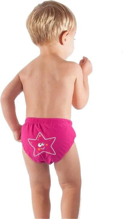 Children's swimwear head jr sws nappy baby pink 3-6 months.
