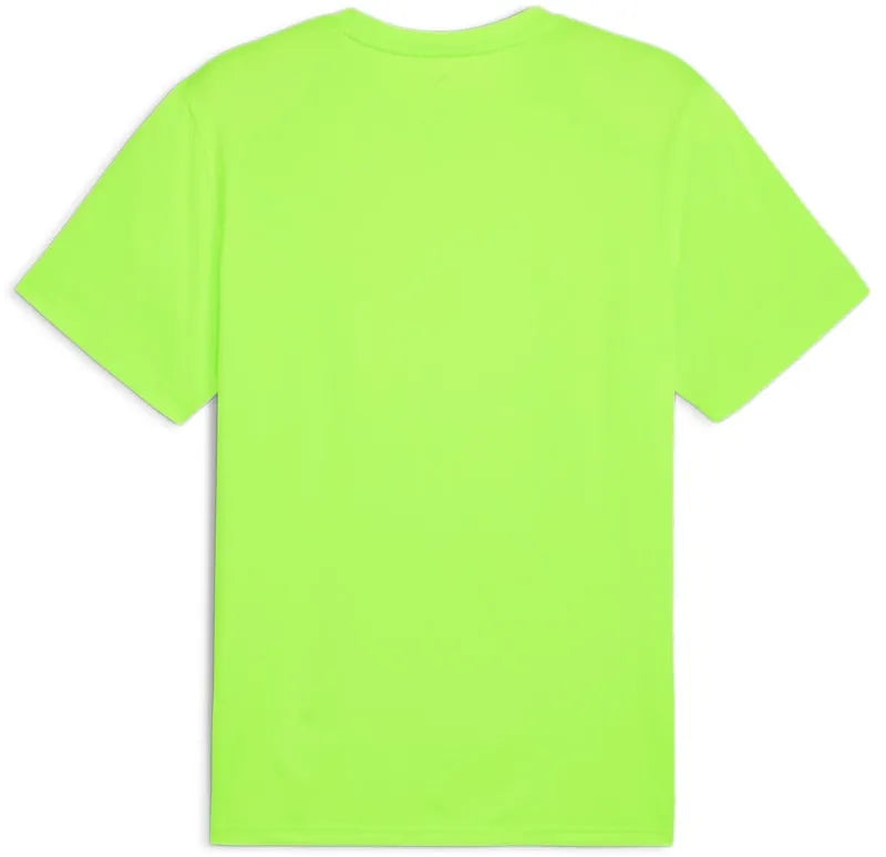 Pánské tričko Puma Ess Solid Cat Tee Fluo Green Green L