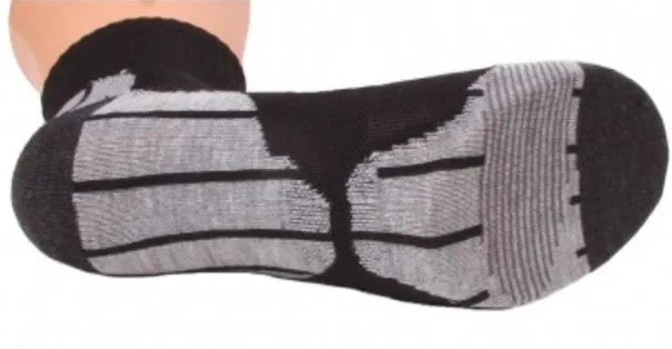 Fila stredne vysoké ponožky 3-palec čierne, veľkosť 35-38 bavlna