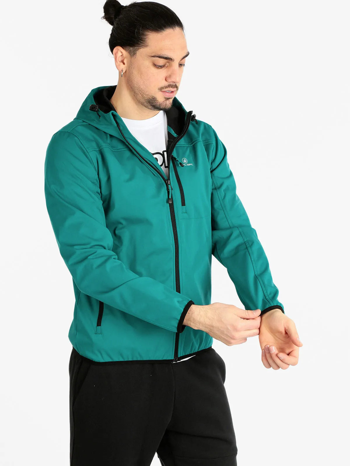 Giacca da uomo softshell atl. DPT Agar Green, s
