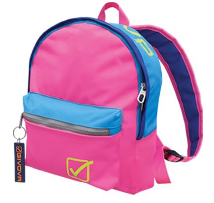 Givova University Backpack Fuchsia-Turquoise,