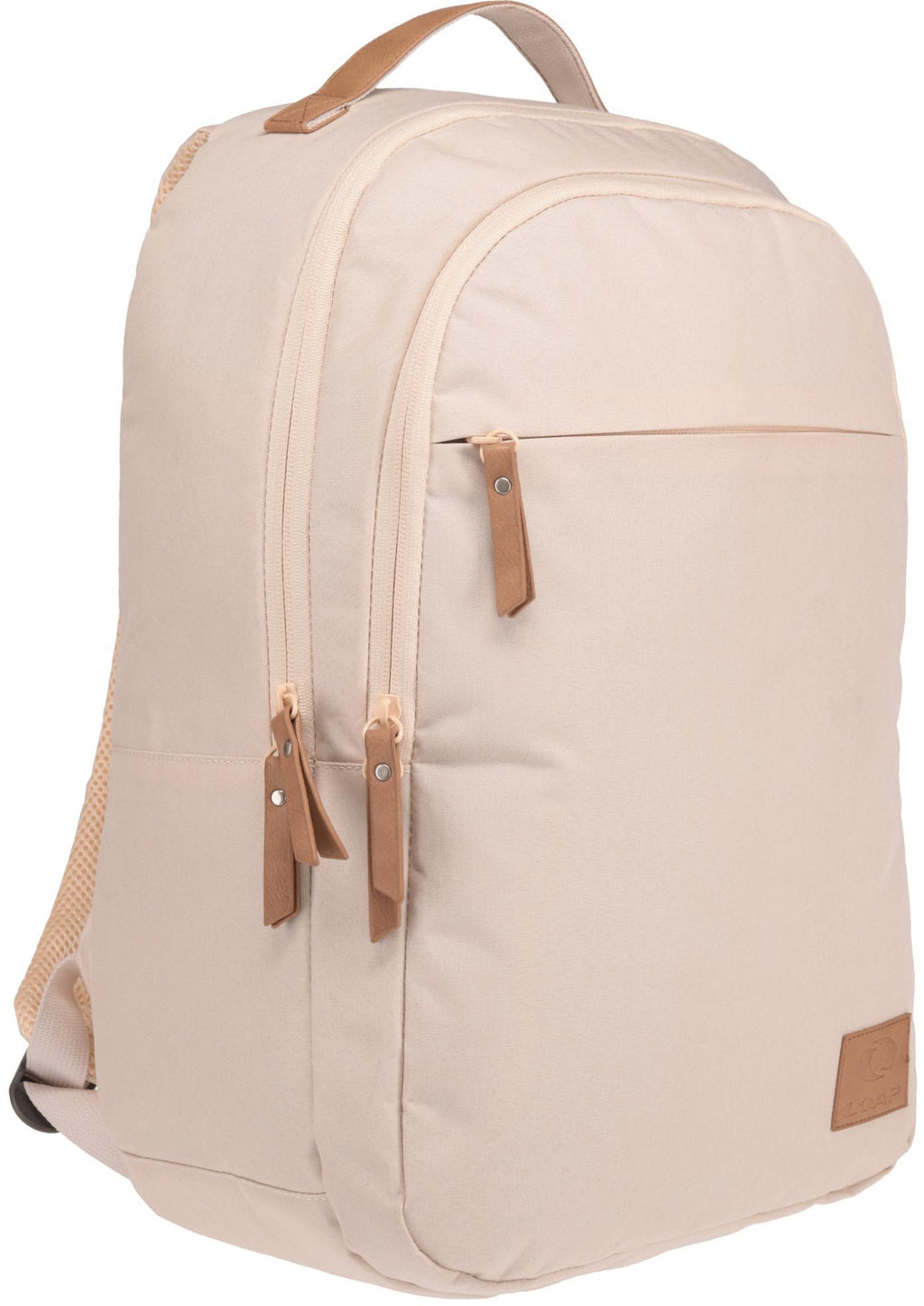 City Backpack Loap Perm Beige,