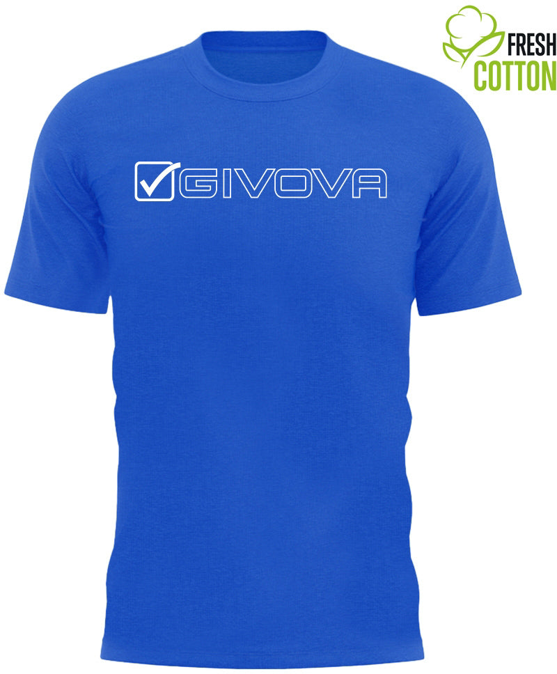 Cotton T-shirt Givova Mondo Royal, S