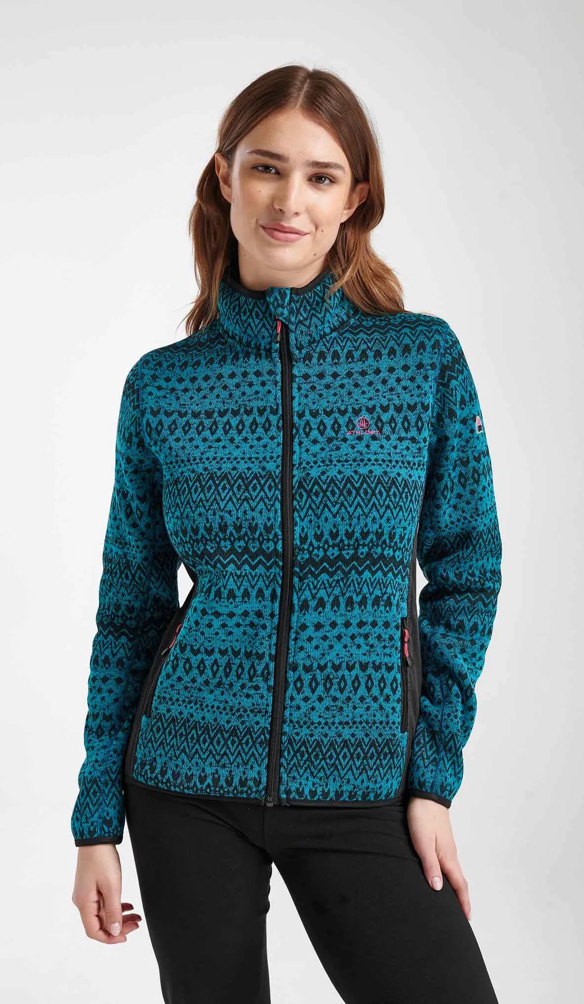 Turquoise Lady Sweater Leticia - Sport et confortable
