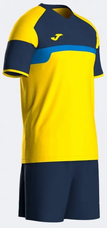 Sports Set Joma Danubio III Yellow-Navy, S