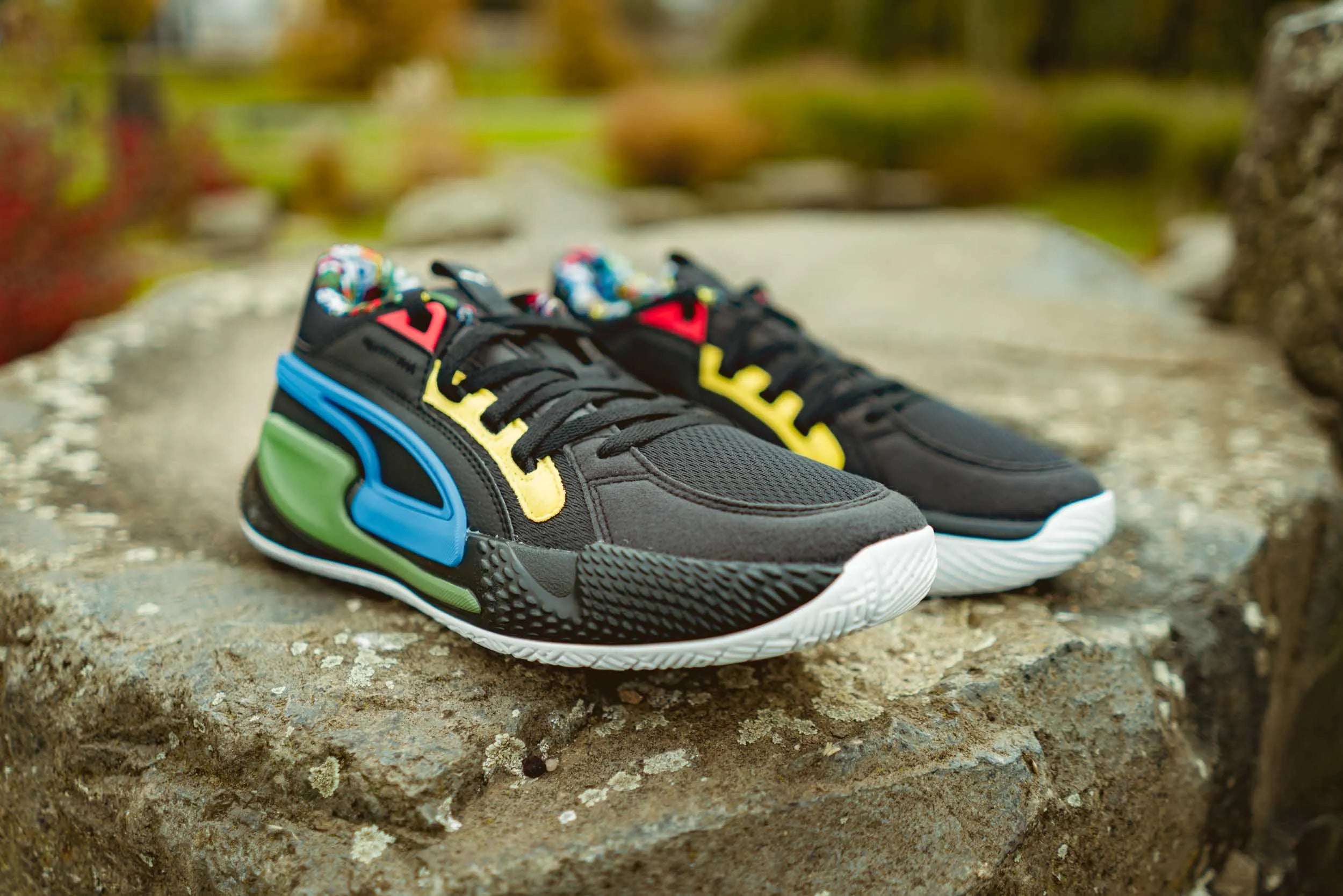 Puma Court Rider chaos prush unisex tenisky čierny 44