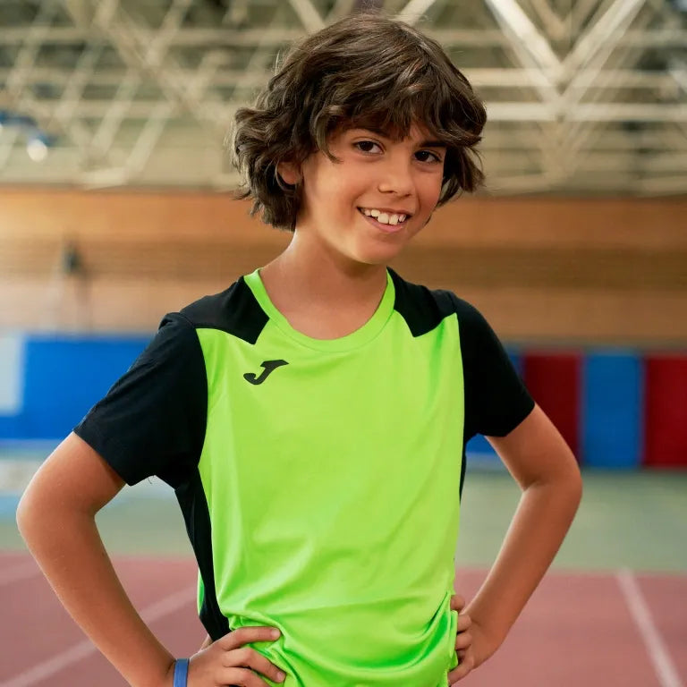 Pánské tričko Joma Record II Fluor Green, S