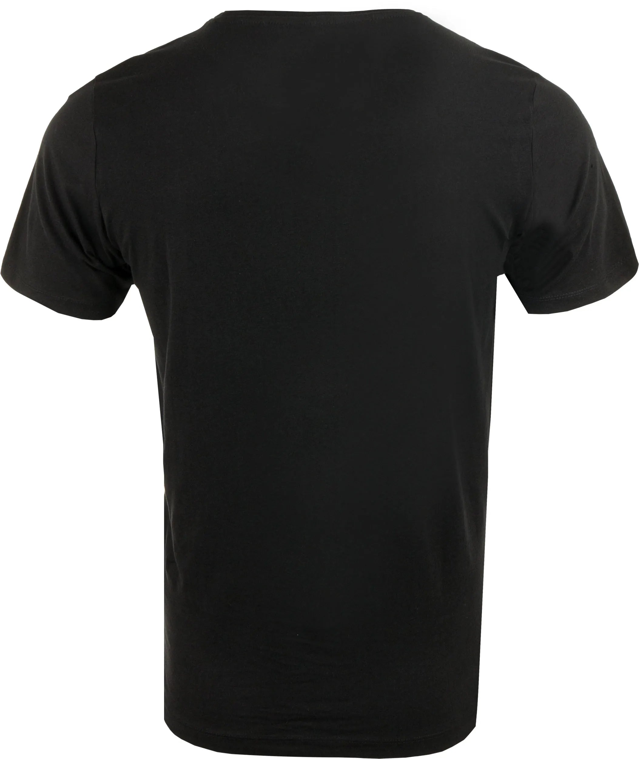 Zwart Heren t-shirt Athl. DPT Alvin - Ademend Katoen