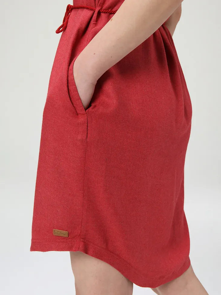 Kvinders kjole loap necla rød l