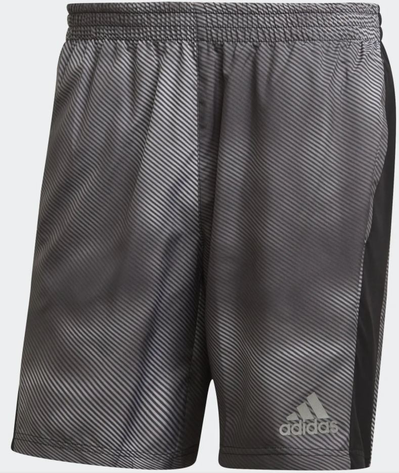 Men's Shorts Adidas Men Own The Run Short Grey-Black M