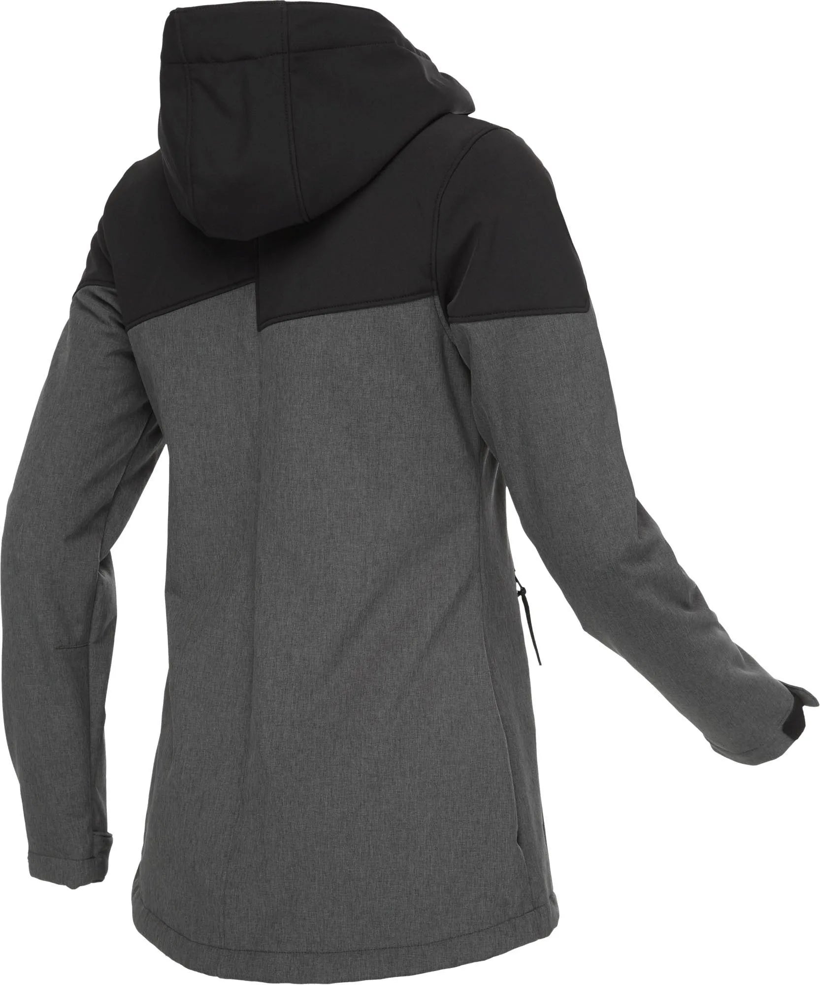 Giacca da donna grigio scuro - antivento e traspirante