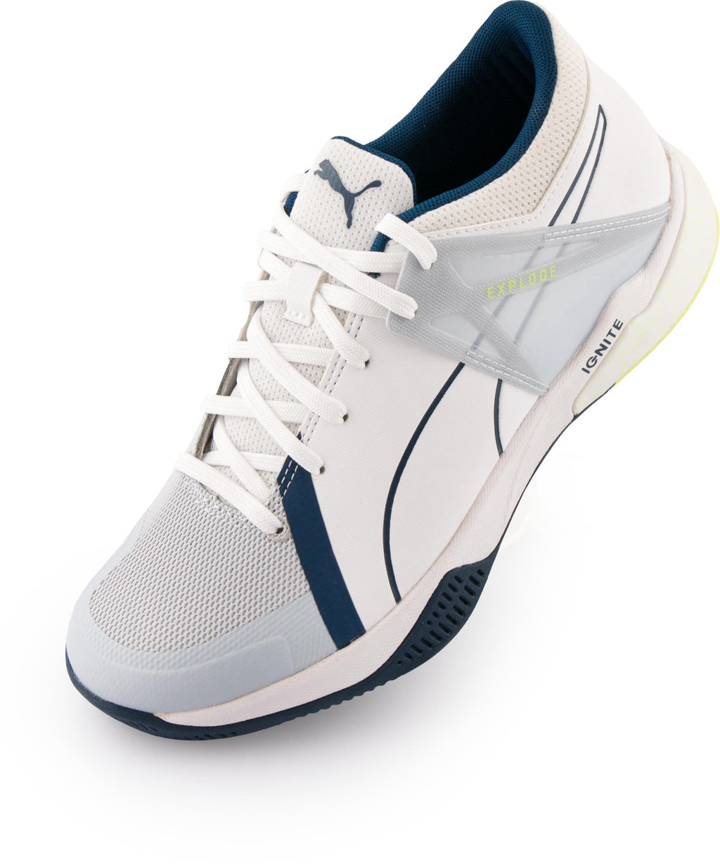 Puma Unisex Explode Xt Hybrid 2 White-Grey-Yellow 42.5