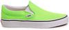 Men's Shoes Vans Unisex Slip-On Neon Classic Green 38.5